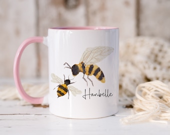 Bumble Bee Mug, Bee Gift Personalised, Bee Mugs, Bee Keeper Gift for Bee Lovers