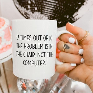 Computer Programmer Mug, Computer Tech Gift, Software Developer Gift, IT Specialist, Software Engineer Gift, Computer Geek Gift