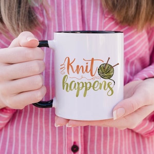 Mug: Knitting Gifts and Knitting Gifts for Women, Novelty Knitting Mug and  Nanny