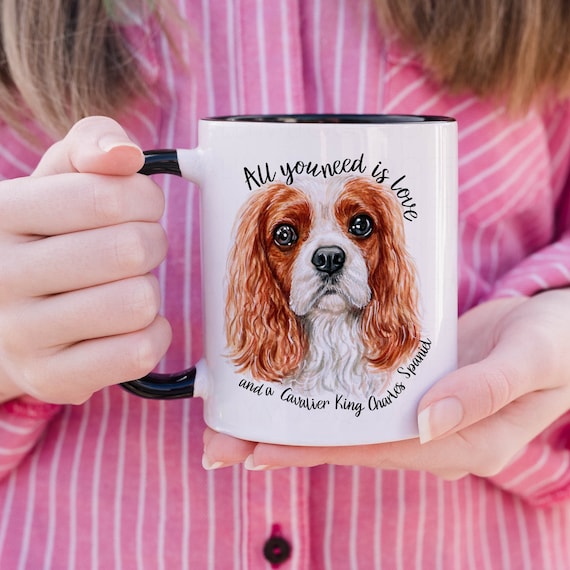 Blenheim Cavalier King Charles Spaniel Cavalier Mug Gift for Cavalier Owner King Charles Dog Gift Dog Lover Gift. Etsy