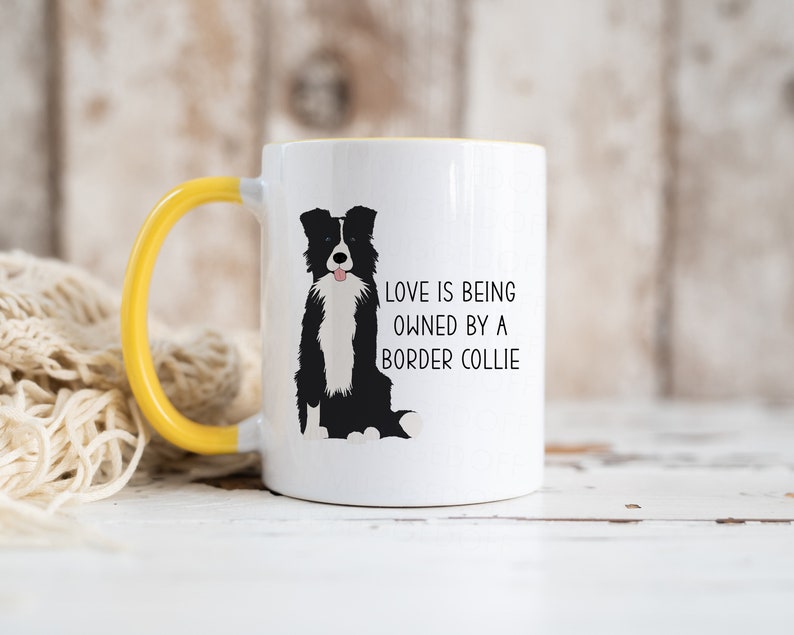 RoyallyMuggedOff Border Collie Mug