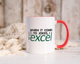 Tazza Da Colleghi Con Frase "I've Got A Spreadsheet For That" | Bianca 325 Ml | Regalo Divertente Per Amanti Di Excel | Microonde E Lavastoviglie