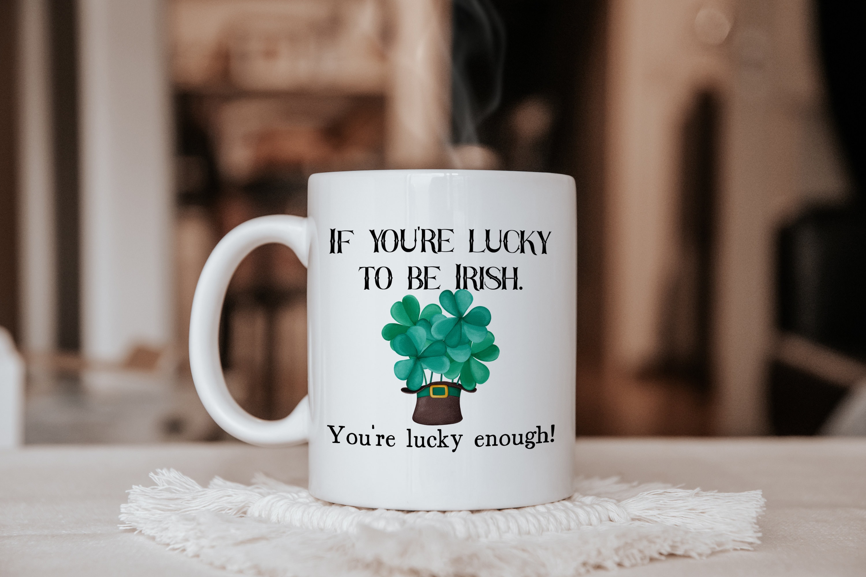 Irish Celtic Initial Mug - Initial G