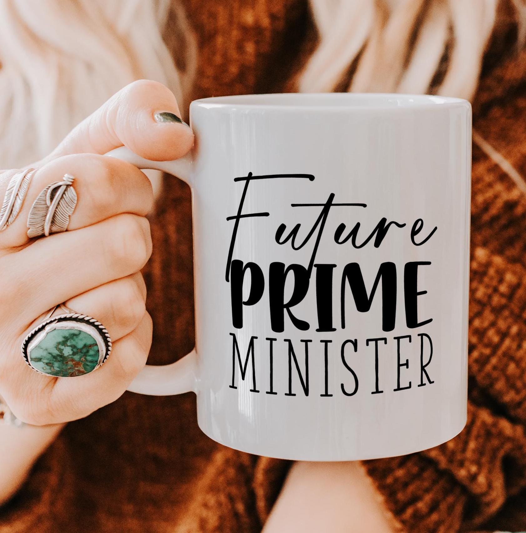 Future Prime Minister Mug, Political Gifts for Students, Political Coffee Mug, Future Politician Mug, Gift for Political, Conservative Mug
