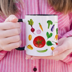 Gardener Mug, Vegetable Growing Gift for Gardener Man, Garden Lovers Gift, Growing Vegetables, Green Fingers Gift, Gardening Lovers Gift
