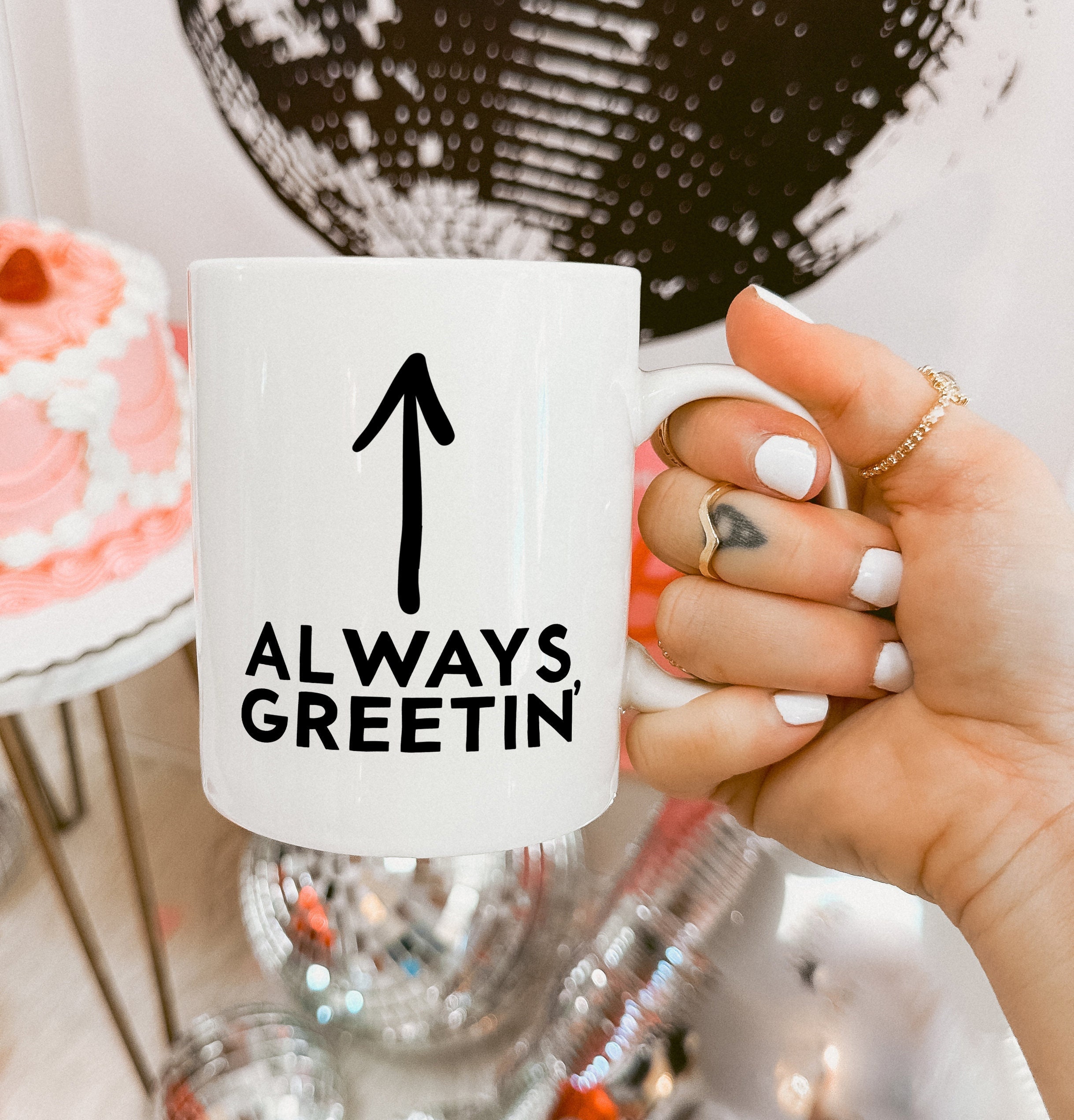 Always Greetin', Scottish Phrases Mug, Scottish Humour, Scottish Words, Work Colleague Gift, Scottish Sayings, Moaning Friend.