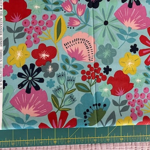 Alexander Henry Pretty Poppy- HTF OOP 100% Cotton Fabric Sold by the 1/4yd