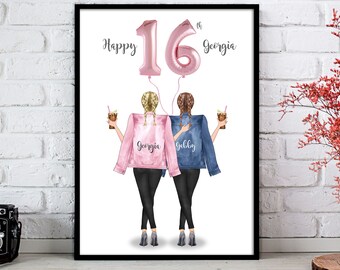 16th birthday gift ideas for friends