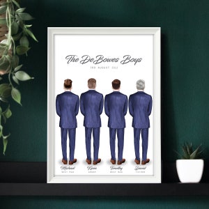 Groomsman Gift, Best Man Print, Wedding Gift, Usher, Groomsmen, Best Man, Page Boy, Brother, Groomsmen Present, Usher Present, Friends