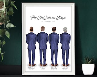 Groomsman Gift, Best Man Print, Wedding Gift, Usher, Groomsmen, Best Man, Page Boy, Brother, Groomsmen Present, Usher Present, Friends