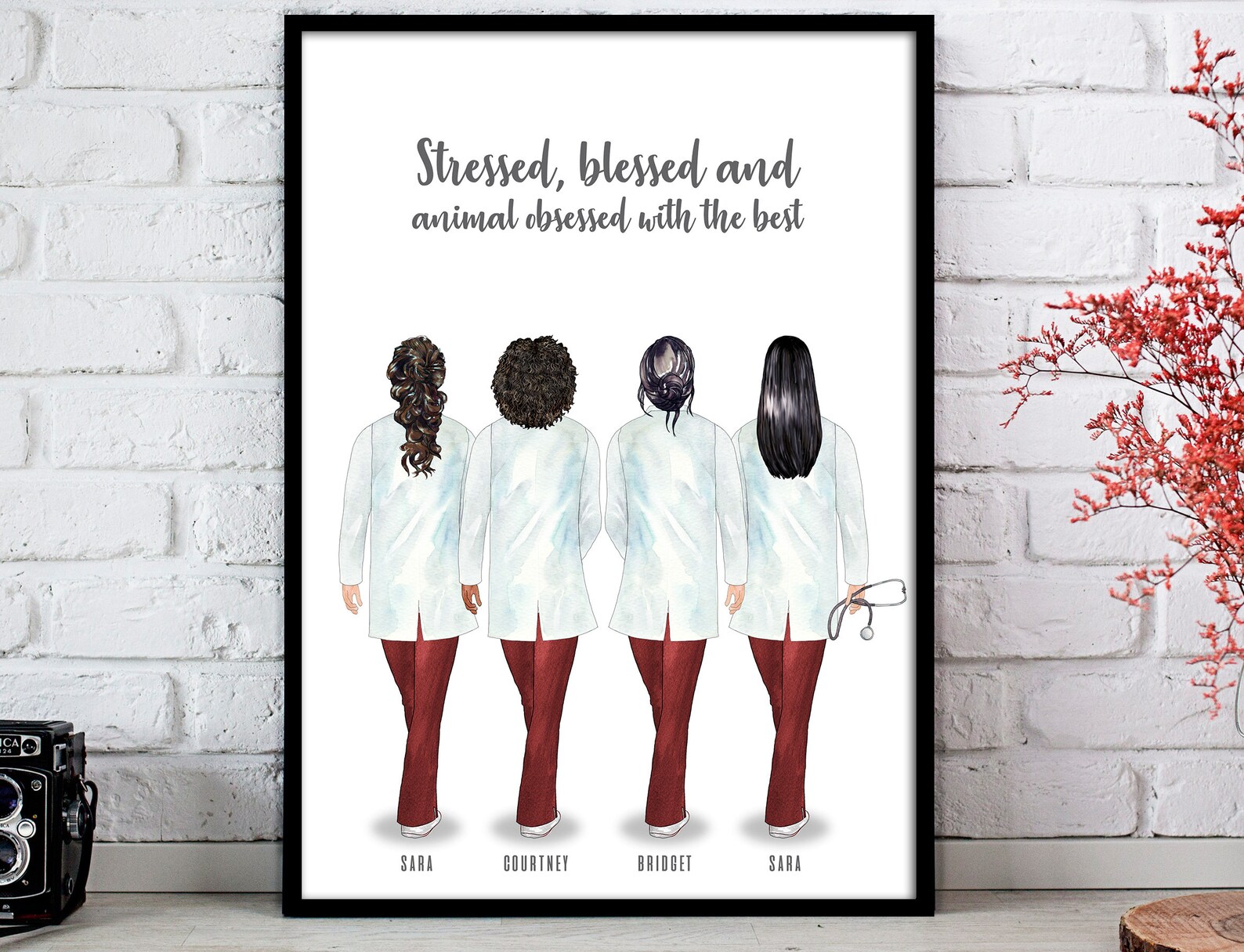 Vet Nurse Gift Veterinarian Gift Vet Tech Veterinary Nurse Etsy UK