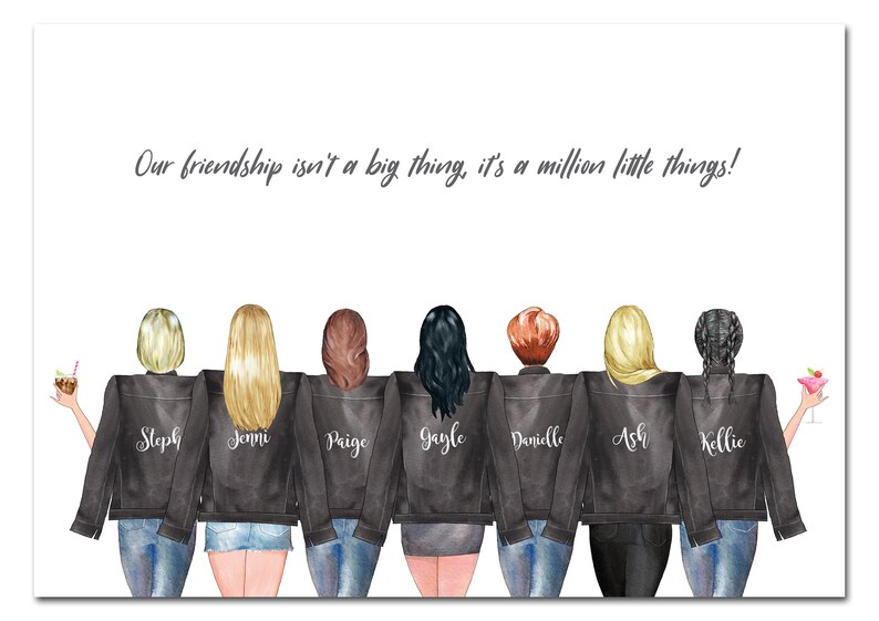 A Personalised Gift for Your Best Friends Completely Etsy UK