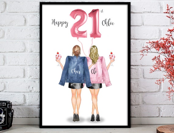 21st birthday gifts for girl best friend