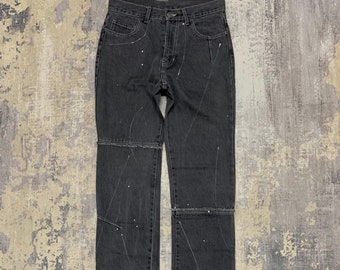 Japanese Brand Tornado Mart Lace up Flared Trouser Size 31