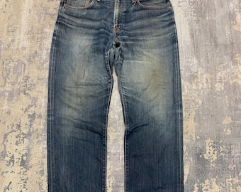 Edwin 503 - Baggy Mud Wash-jeans - Japanse denim - cleane vintage stijl - streetwear - 36 x 27,5 w.