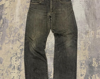 Vintage Rusty Edwin Jeans: Distressed Straight Leg Denim (W33x29)