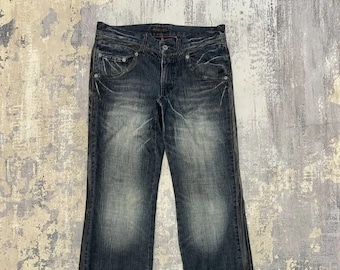 Vintage Tornado Mart Flare Jeans Size 33 Tornado Mart Button Vintage Tornado Mart Flare Jeans Size 33 Tornado Mart Button