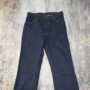 Vintage Levi&#39;s 517 Bootcut Jeans: USA Made Orange Tab, W34x27