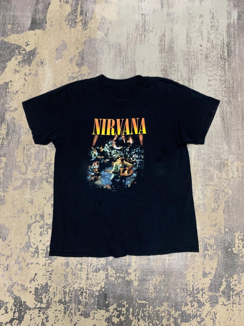 T-Shirt Vintage Grunge MUDHONEY - 1991 SubPop - Message "Chaque Bon Garçon Mérite Fudge" - Taille XL - Occasion