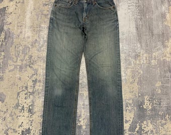 Vintage Edwin 503 Made In Japan Jeans 29x31: Distressed Mud Wash Denim