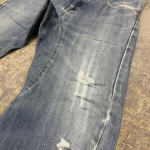 Edwin E Function Jeans desgastados vintage talla M Edwin E Function Denim Jeans Pantalones talla 31x25.5 imagen 4