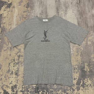 Ysl Logo T Shirt - Etsy