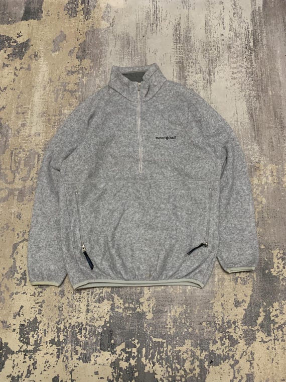 Mont-bell, Vintage Montbell Fleece Pullover: Polartec Half Zip, Size M