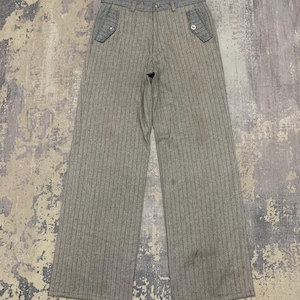 90s Pinstripe Pants - Etsy