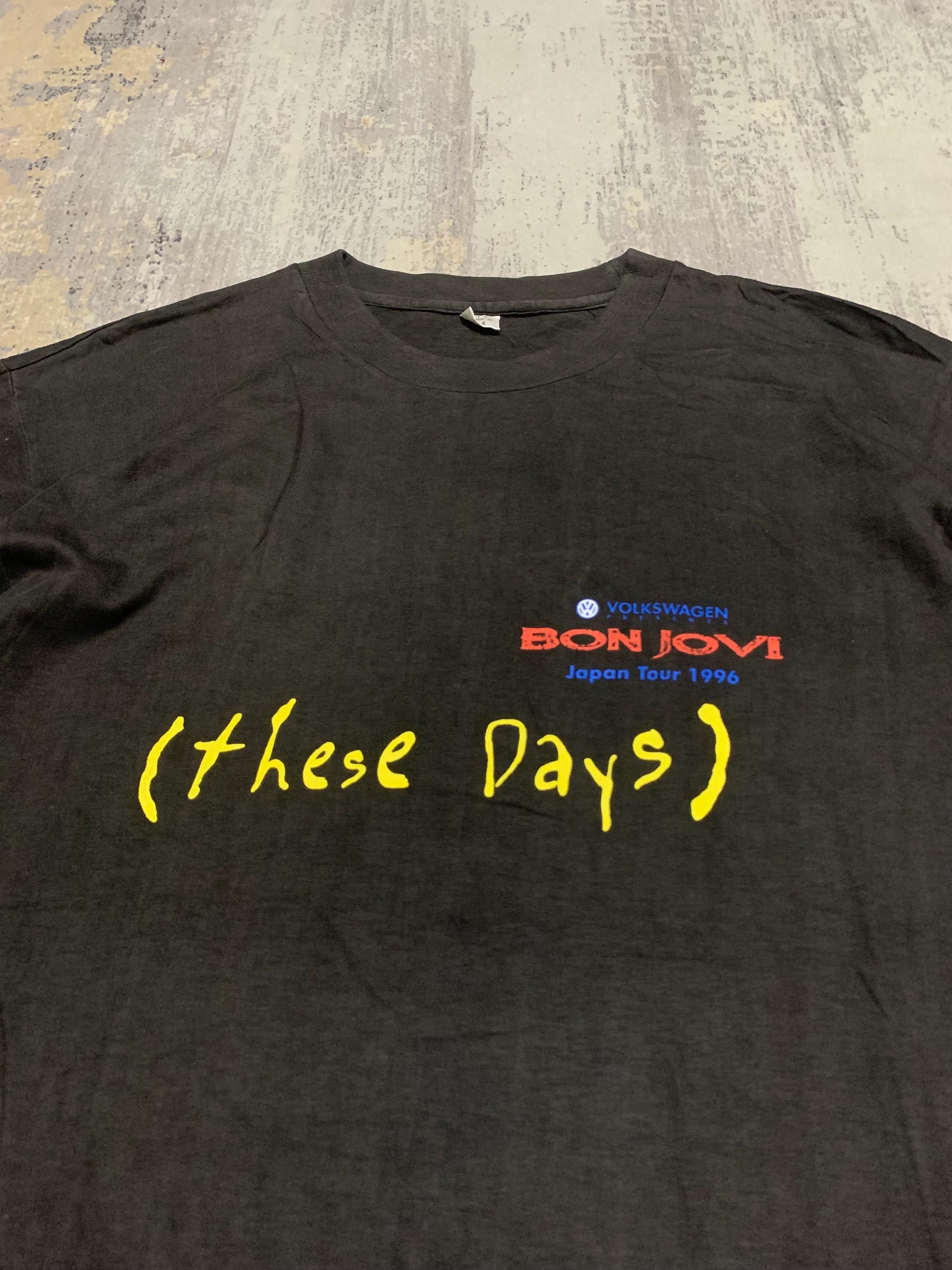 Vintage 1990s Bon Jovi Band Tee: Japan Tour, Unisex Rock T-shirt