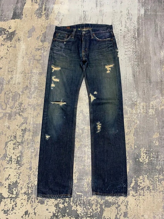 Edwin 505SX - Selvedge Jeans - Low Rise - Straight Leg 