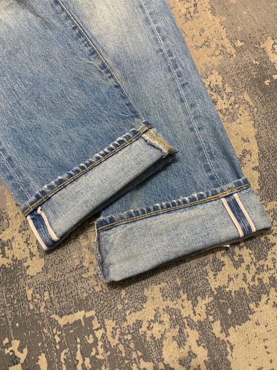 Custom Patchwork Levi’s 501ZXX Big E LVC Jeans | … - image 8