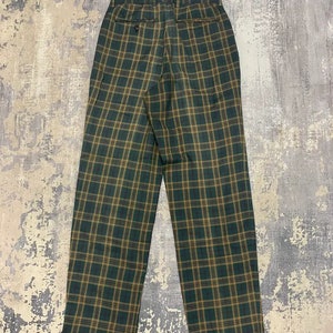 Review For Japanese Retro Casual Plaid Trousers YV42568 main image 0