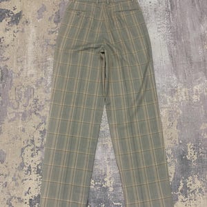 sachin and babi light blue dress H&M High Waisted Wide Leg Dress Pants Womens 2 Brown Rayon Lightweight  Trouser