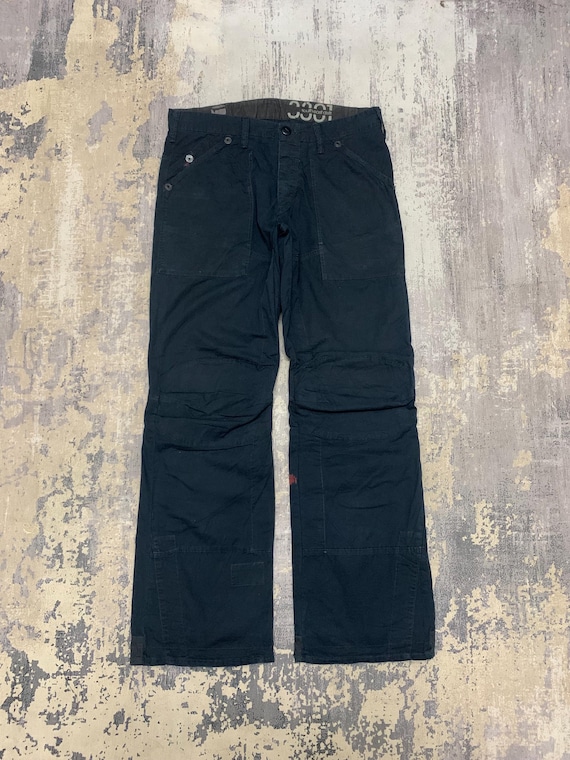 Y2K Style Vintage Flare Jeans: G-star Raw Bootcut Streetwear 