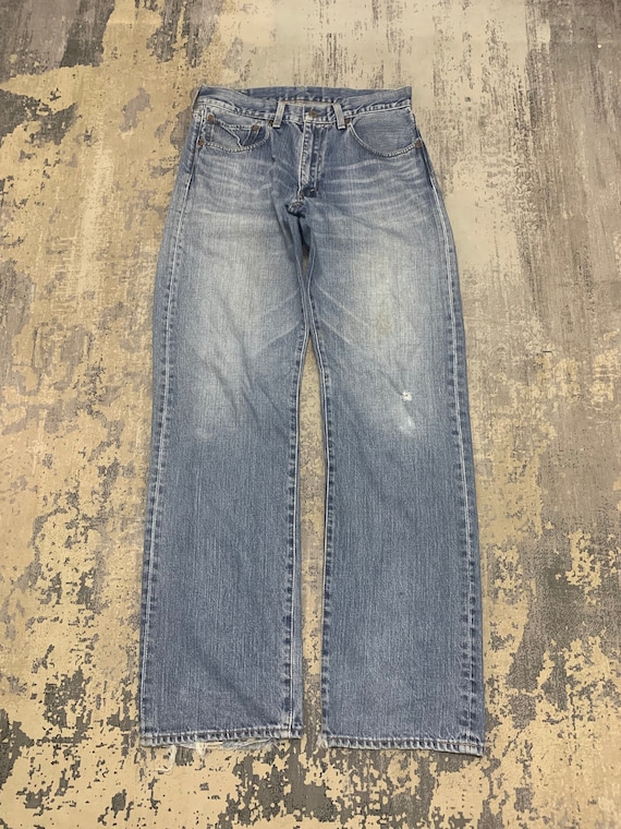Levis 510 distressed hotsell