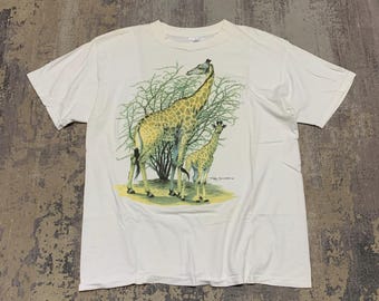 90年代ヴィンテージ サンディエゴ動物園 絶滅危惧種 Tシャツ サイズXL