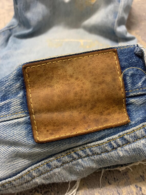 Custom Patchwork Levi’s 501ZXX Big E LVC Jeans | … - image 16