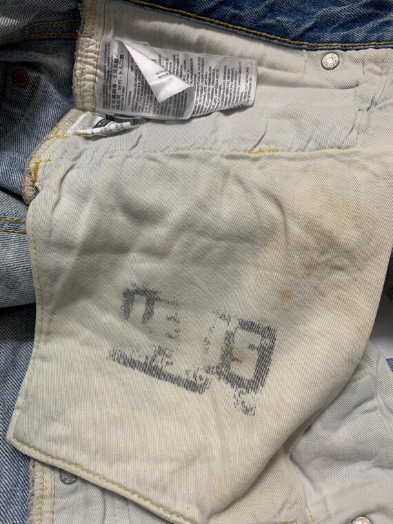Custom Patchwork Levi’s 501ZXX Big E LVC Jeans | … - image 17