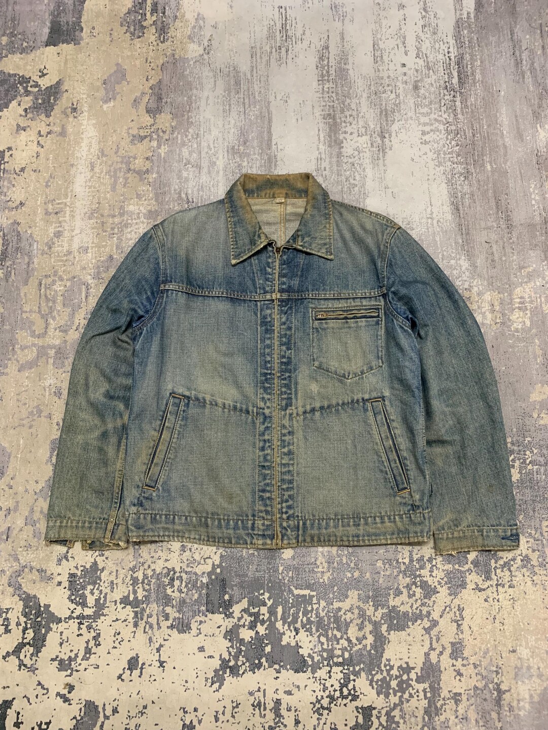 90s OLD UNIQLO 2rd denim jacket y2k 短丈 df787620-91c5-4880-8f31-