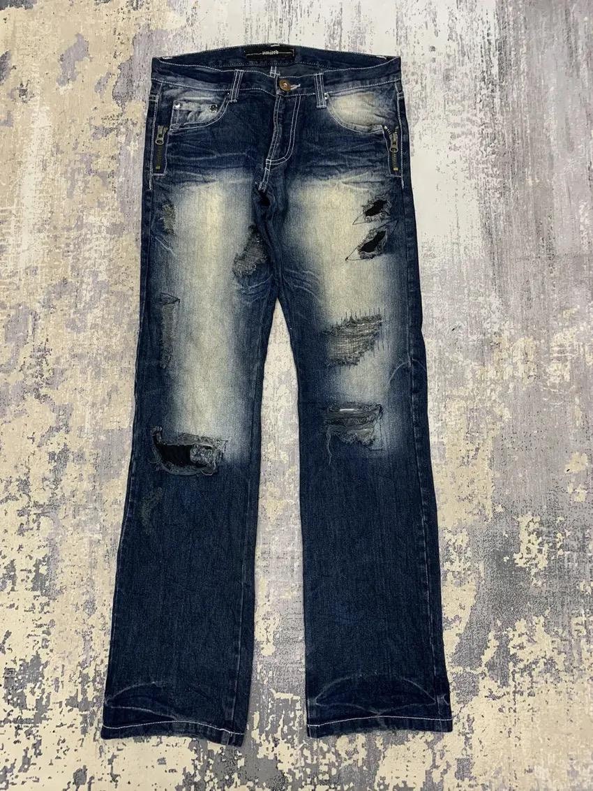 Japanese Brand LIMITED Lgb Ifsixwasnine Style Denim Jeans Flare