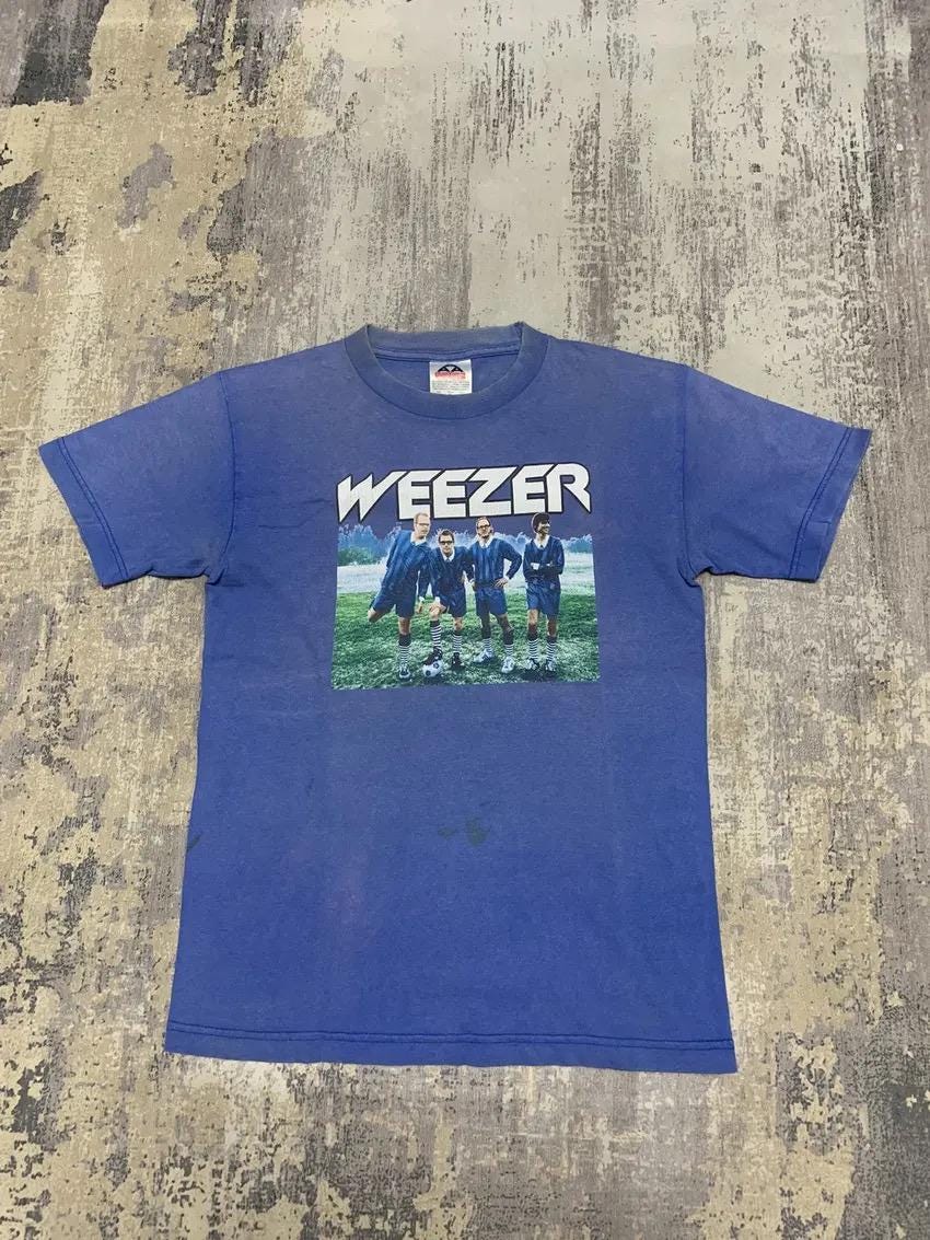 Weezer Tour Shirt - Etsy