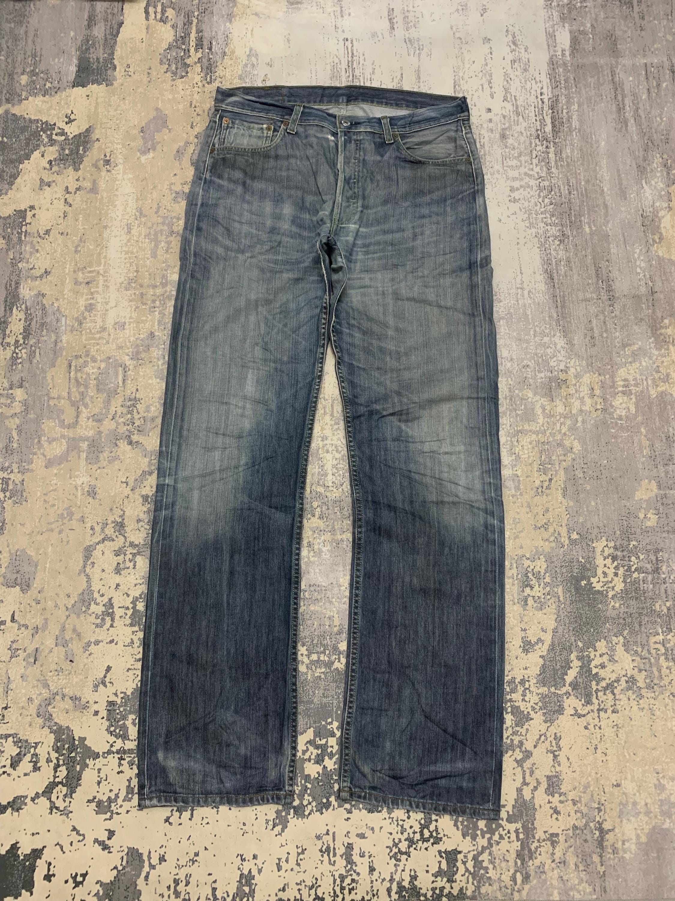 Levis 501 W36 L - Etsy