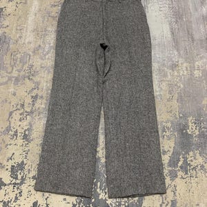 Vintage Wolle Hose mit weitem Bein - Herren Größe 32x28