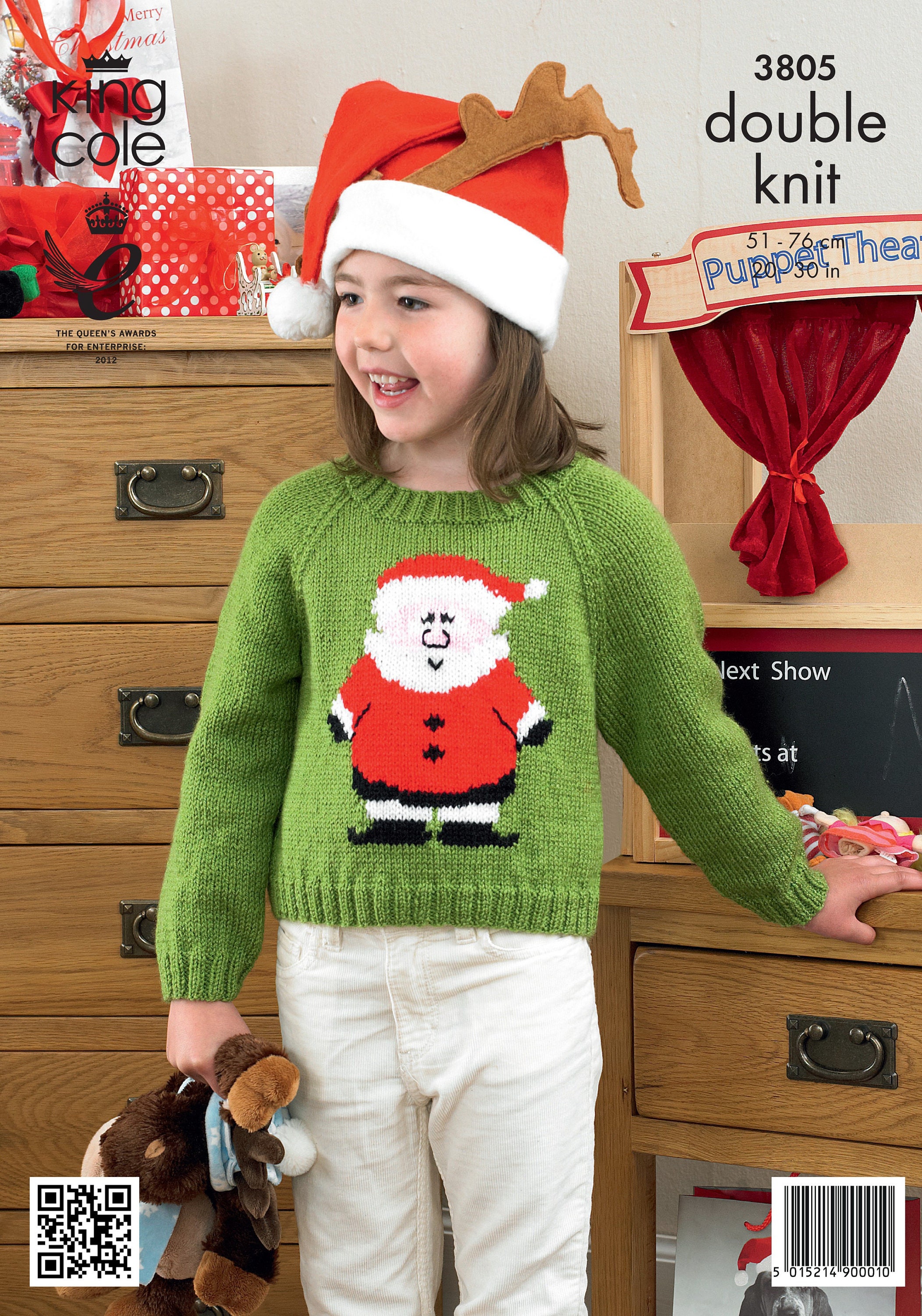 Christmas Sweaters Knitting Pattern King Cole DK Knitting Etsy