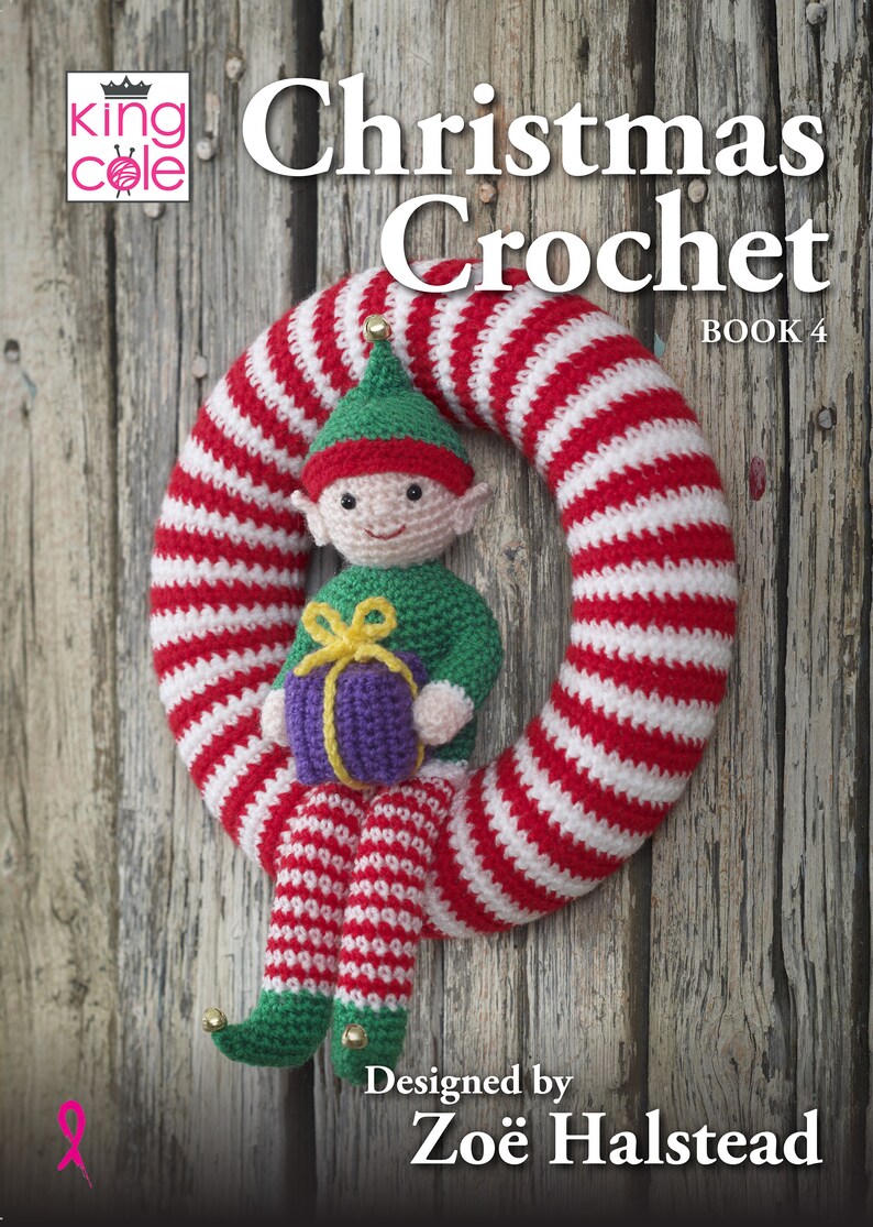 Christmas Crochet Book 4 Crochet Pattern Book King Cole Etsy