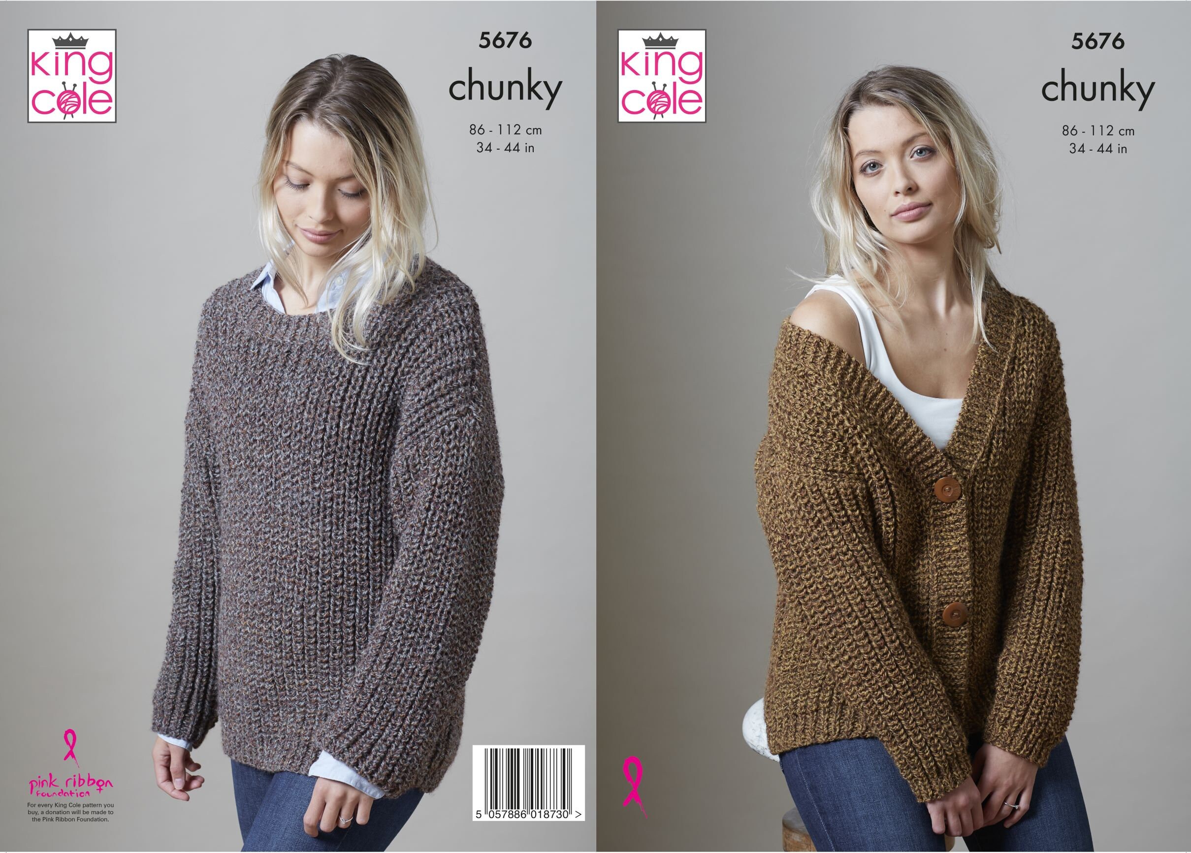 Patons Adult Pattern 5010, Ladies Patterned Sweater, Dk Pattern , Knitting  Patterns , Ladies Aran Style Jumper , Dk Sweater Knitting Pattern 