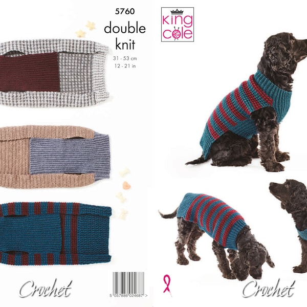 Dog Jacket Pattern Etsy UK