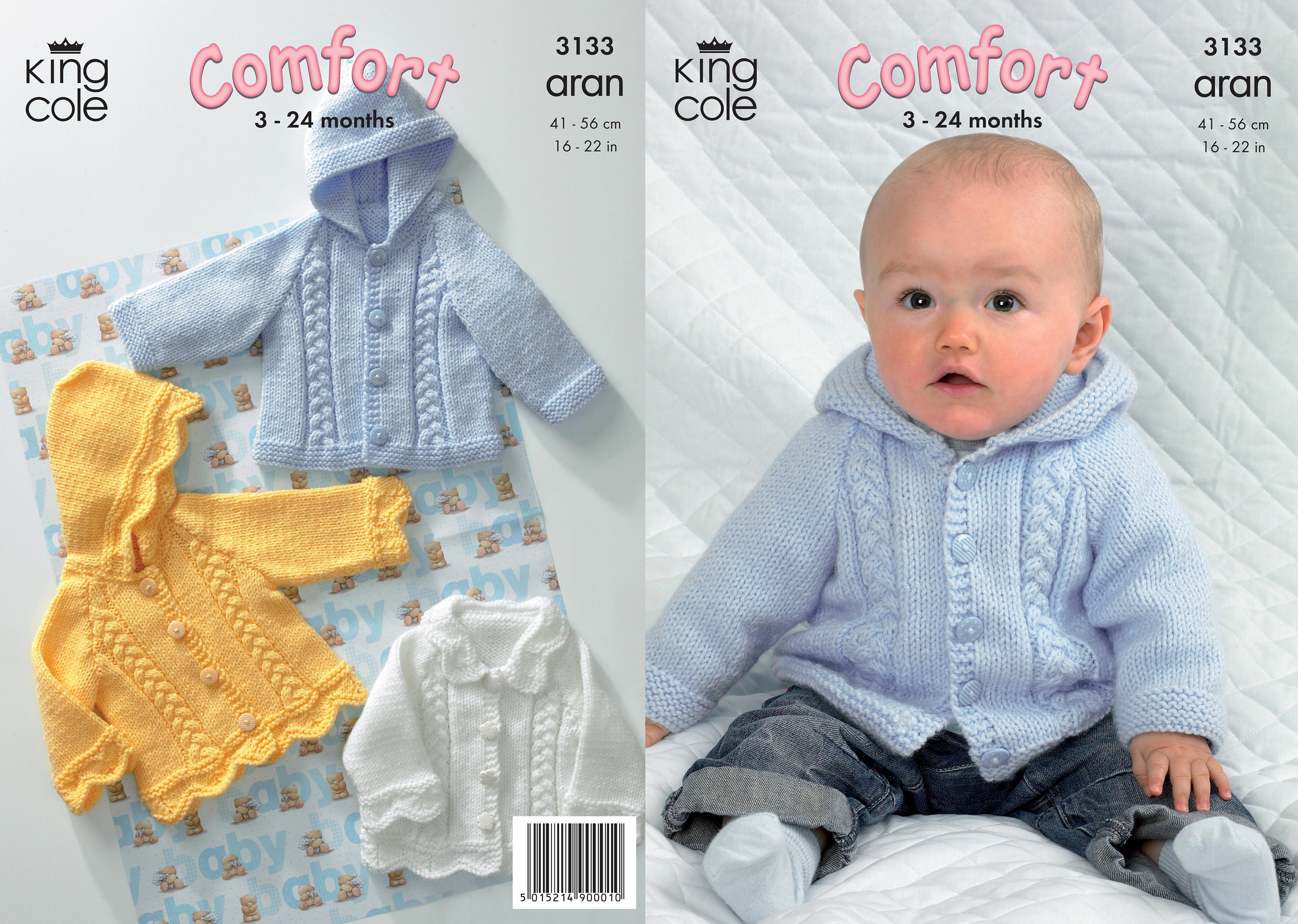 Babies Jackets Knitting Pattern King 