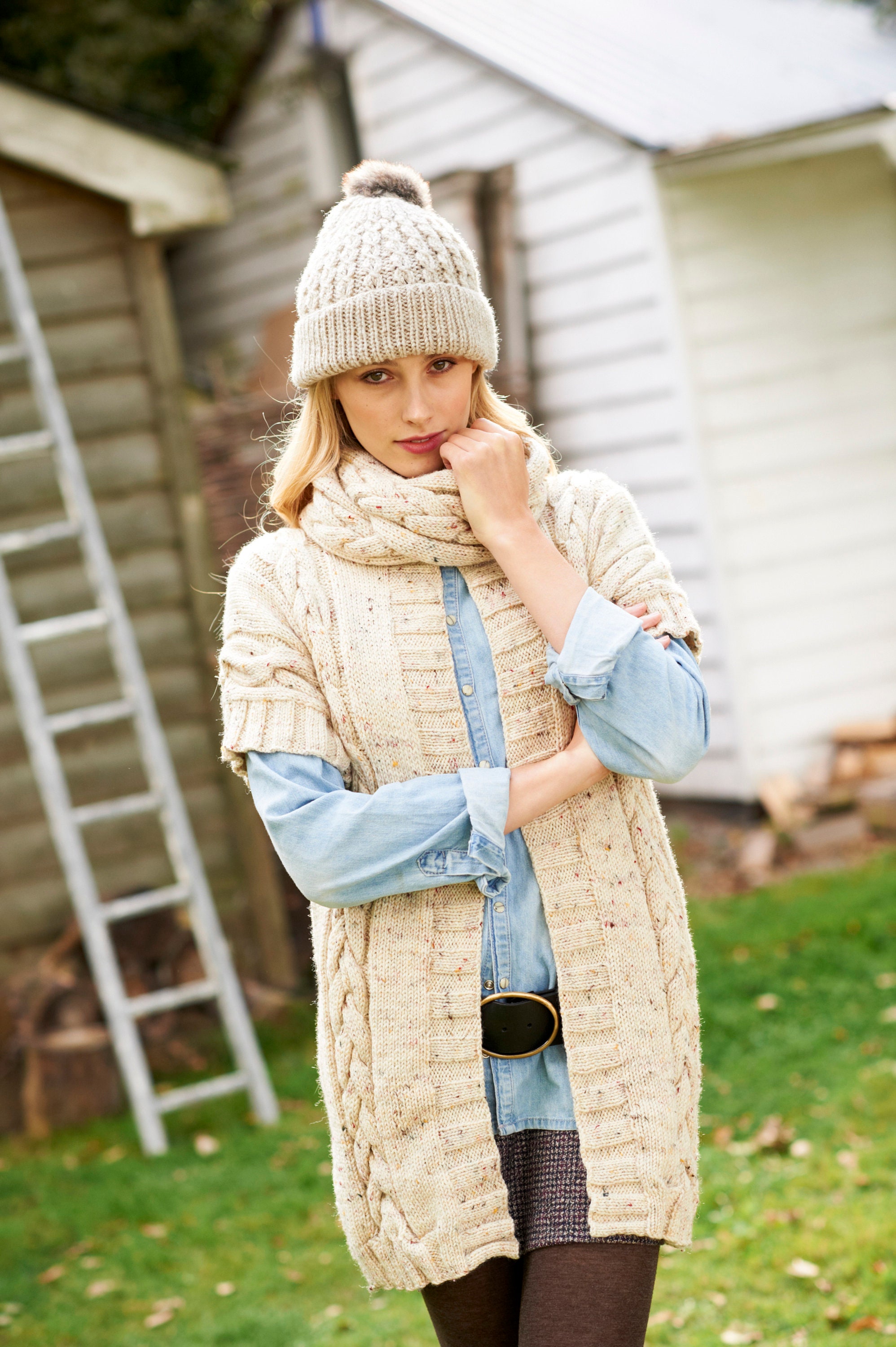 Aran Book 1 Knitting Pattern Book King 