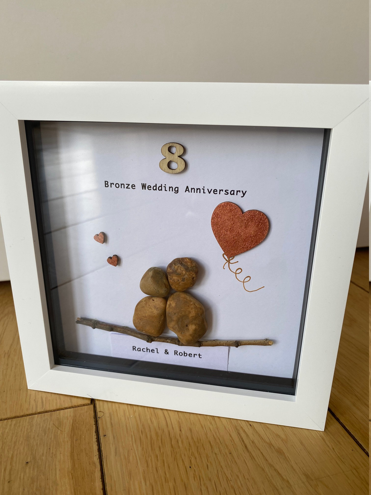 Bronze Wedding Anniversary Gift 8th Wedding Anniversary Gift Etsy
